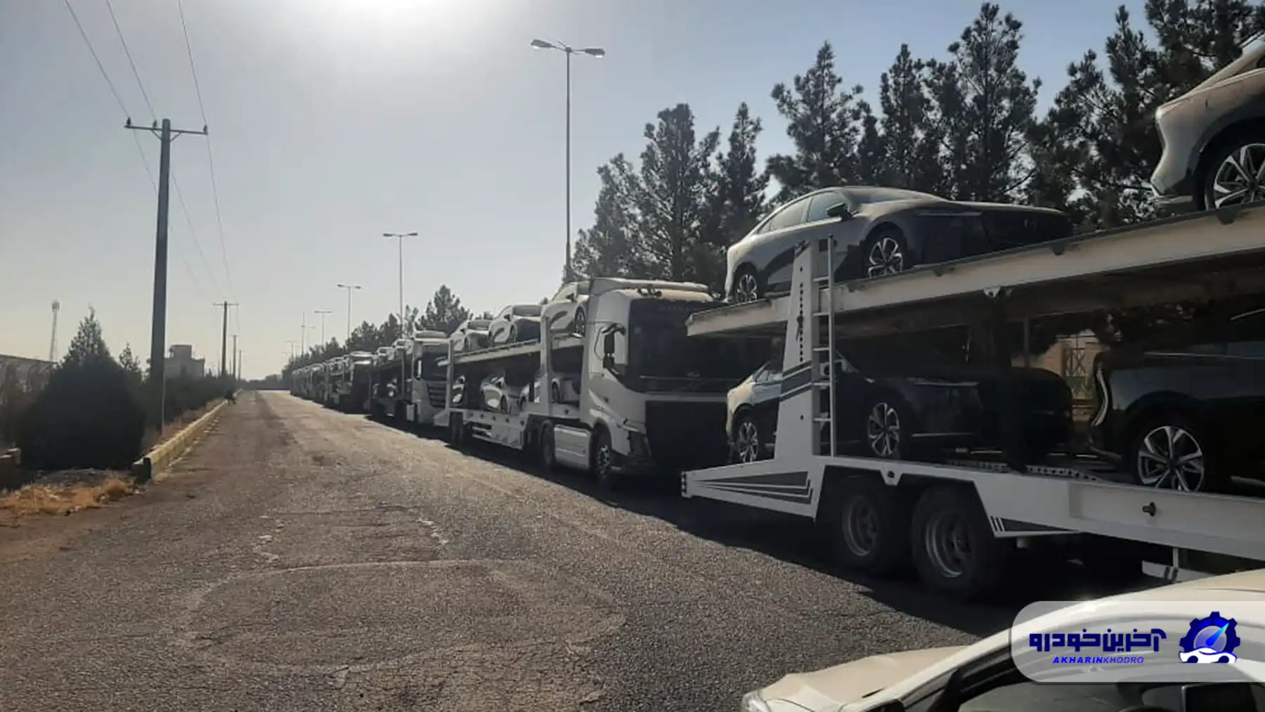 محموله مدرن ترین سدان مزدا به ایران رسید